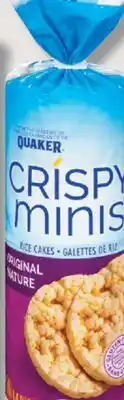 IGA QUAKER CRISPY MINIS offer