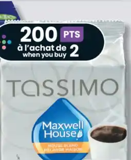 IGA MAXWELL HOUSE COFFEE offer