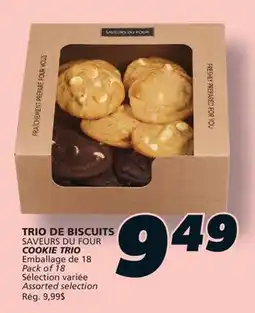 IGA SAVEURS DU FOUR COOKIE TRIO offer