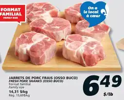 IGA FRESH PORK SHANKS (OSSO BUCO) offer