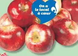 IGA CORTLAND, MCINTOSH OR SPARTAN APPLES offer