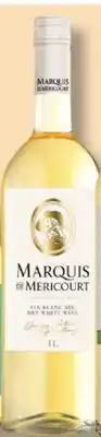 IGA MARQUIS DE MÉRICOURT WHITE WINE offer