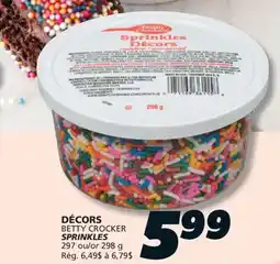 IGA BETTY CROCKER SPRINKLES offer