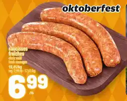 Metro SAUCISSES FRAÎCHES | FRESH SAUSAGES offer