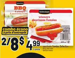 Metro SAUCISSES FUMÉES SELECTION | SELECTION WIENERS offer
