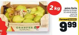 Metro POIRES ROCHA | ROCHA PEARS offer