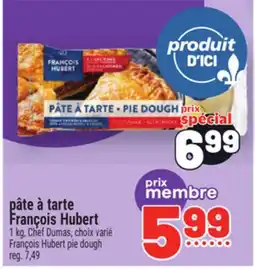 Metro PÂTE À TARTE FRANÇOIS HUBERT offer