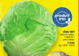 Metro CHOU VERT | GREEN CABBAGE offer