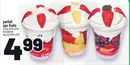 Metro PARFAIT AUX FRUITS | FRUIT PARFAIT offer