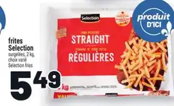 Metro FRITES SELECTION | SELECTION FRIES offer