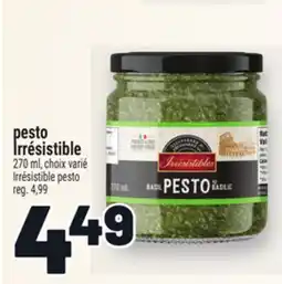 Metro PESTO IRRÉSISTIBLE | IRRÉSISTIBLE PESTO offer