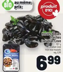 Metro MOULES BLEUES FRAÎCHES CANADIANCOVE | CANADIANCOVE FRESH BLUE MUSSELS offer