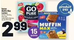 Metro BARRES MUFFIN MAX LECLERC | LECLERC MUFFINMAX BARS offer