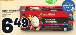 Metro YOGOURT IRRÉSISTIBLE | IRRÉSISTIBLE YOGURT offer