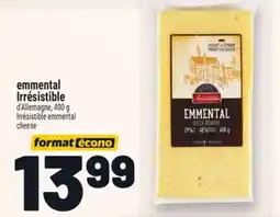Metro EMMENTAL IRRÉSISTIBLE | IRRÉSISTIBLE EMMENTAL offer