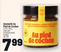 Metro MOUTARDE AU PIED DE COCHON | AU PIEDDECOCHON MUSTARD offer