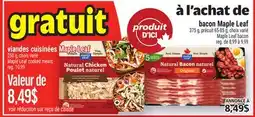 Metro GRATUIT VIANDES CUISINÉES MAPLE LEAF | MAPLE LEAF COOKED MEATS offer