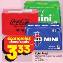 Metro COKE, PEPSI offer
