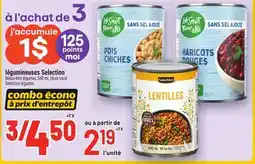 Metro LÉGUMINEUSES SELECTION | SELECTION LEGUMES offer