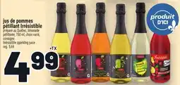 Metro JUS DE POMMES PÉTILLANT IRRÉSISTIBLE | IRRÉSISTIBLE SPARKLING JUICE offer