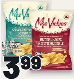 Metro CROUSTILLES MISS VICKIE'S | MISSVICKIE'S POTATO CHIPS offer