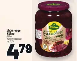 Metro CHOU ROUGE KÜHNE | KÜHNE RED CABBAGE offer