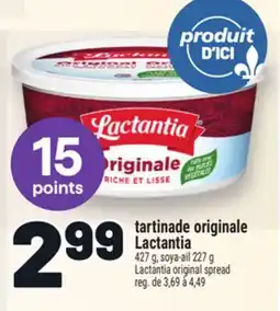 Metro TARTINADE ORIGINALE LACTANTIA | LACTANTIA ORIGINAL SPREAD offer