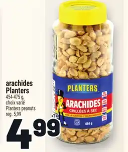 Metro ARACHIDES PLANTERS | PLANTERS PEANUTS offer