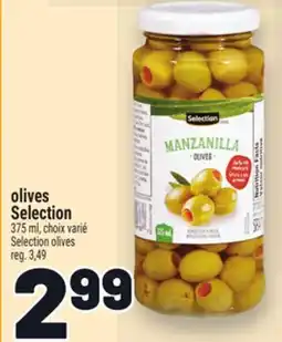 Metro OLIVES SELECTION | SELECTION OLIVES offer