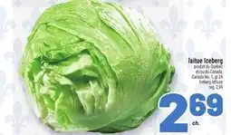 Metro LAITUE ICEBERG | ICEBERG LETTUCE offer