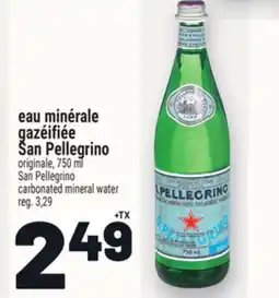 Metro EAU MINÉRALE GAZÉIFIÉE SAN PELLEGRINO | SANPELLEGRINO CARBONATED MINERAL WATER offer