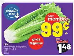 Metro CÉLERI | CELERY offer