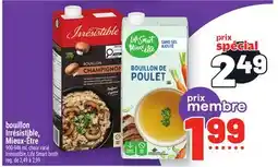 Metro BOUILLON IRRÉSISTIBLE, MIEUX-ÊTRE | IRRÉSISTIBLE, LIFE SMART BROTH offer