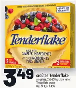 Metro CROÛTES TENDERFLAKE | TENDERFLAKE CRUSTS offer