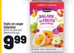 Metro FRUITS EN COUPE SELECTION | SELECTION FRUIT CUPS offer