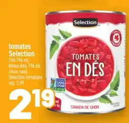 Metro TOMATES SELECTION | SELECTION TOMATOES offer