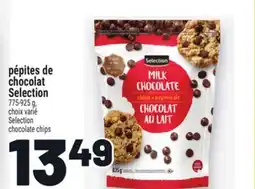 Metro PÉPITES DE CHOCOLAT SELECTION | SELECTION CHOCOLATE CHIPS offer