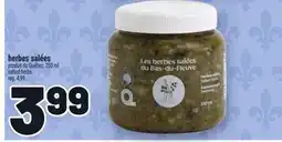 Metro HERBES SALÉES | SALTED HERBS offer