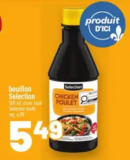 Metro BOUILLON SELECTION | SELECTION BROTH offer