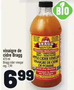 Metro VINAIGRE DE CIDRE BRAGG | BRAGG CIDER VINEGAR offer