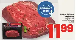 Metro BAVETTE DE BOEUF IRRÉSISTIBLE | IRRÉSISTIBLE BEEF BAVETTE offer