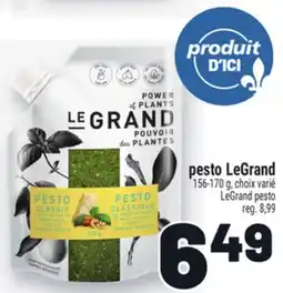 Metro PESTO LEGRAND | LEGRAND PESTO offer