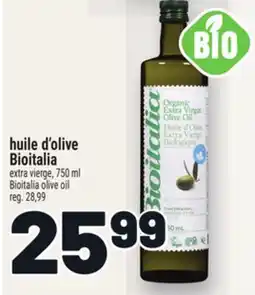 Metro HUILE D'OLIVE BIOITALIA | BIOITALIA OLIVE OIL offer