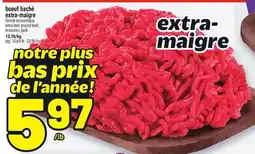 Metro BŒUF HACHÉ EXTRA-MAIGRE | EXTRA LEAN GROUND BEEF offer