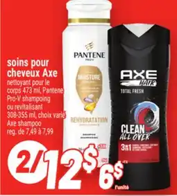 Metro SOINS POUR CHEVEUX AXE | AXE SHAMPOO offer