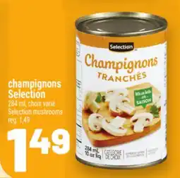 Metro CHAMPIGNONS SELECTION | SELECTION MUSHROOMS offer