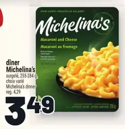 Metro DÎNER MICHELINA'S | MICHELINA'S DINNER offer