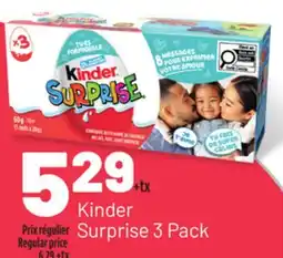 Metro KINDER SURPRISE offer