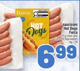 Metro SAUCISSES HOT DOGS FURCA offer