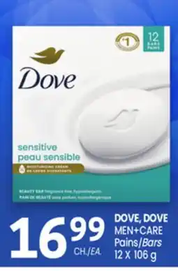 Uniprix DOVE, DOVE MEN+CARE Pains/Bars offer